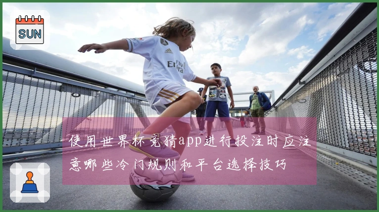 使用世界杯竞猜app进行投注时应注意哪些冷门规则和平台选择技巧
